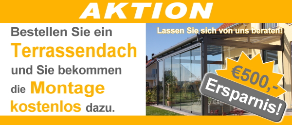 Terrassendach Angebot